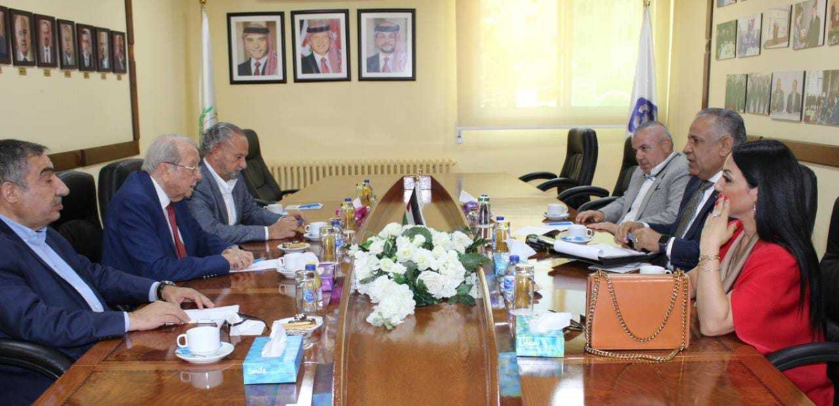 بحث التعاون بين جمعيتي رجال الأعمال الأردنية والمصرية
