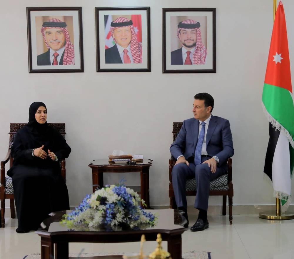 الصفدي  يلتقي نائب رئيس مجلس الشورى القطري