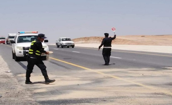 الامن العام يضبط 4 مركبات بسبب السرعات المتهورة
