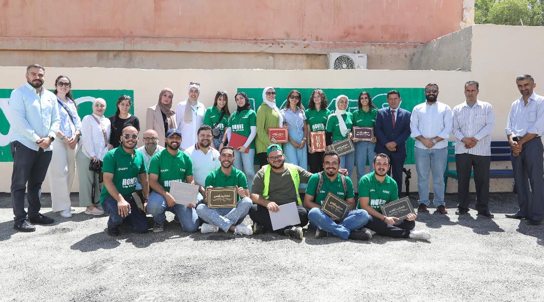 بالتعاون مع مؤسسة لوياك زين تعيد تأهيل مدرسة القسطل الأساسية المختلطة