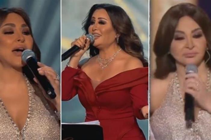 أول تعليق لـ لطيفة على خلافها مع إليسا في حفل "تريو نايت"