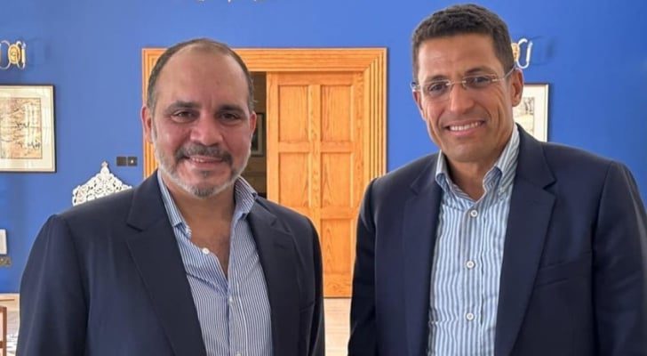 الأمير علي بن الحسين يستقبل المدير الفني الجديد للنشامى