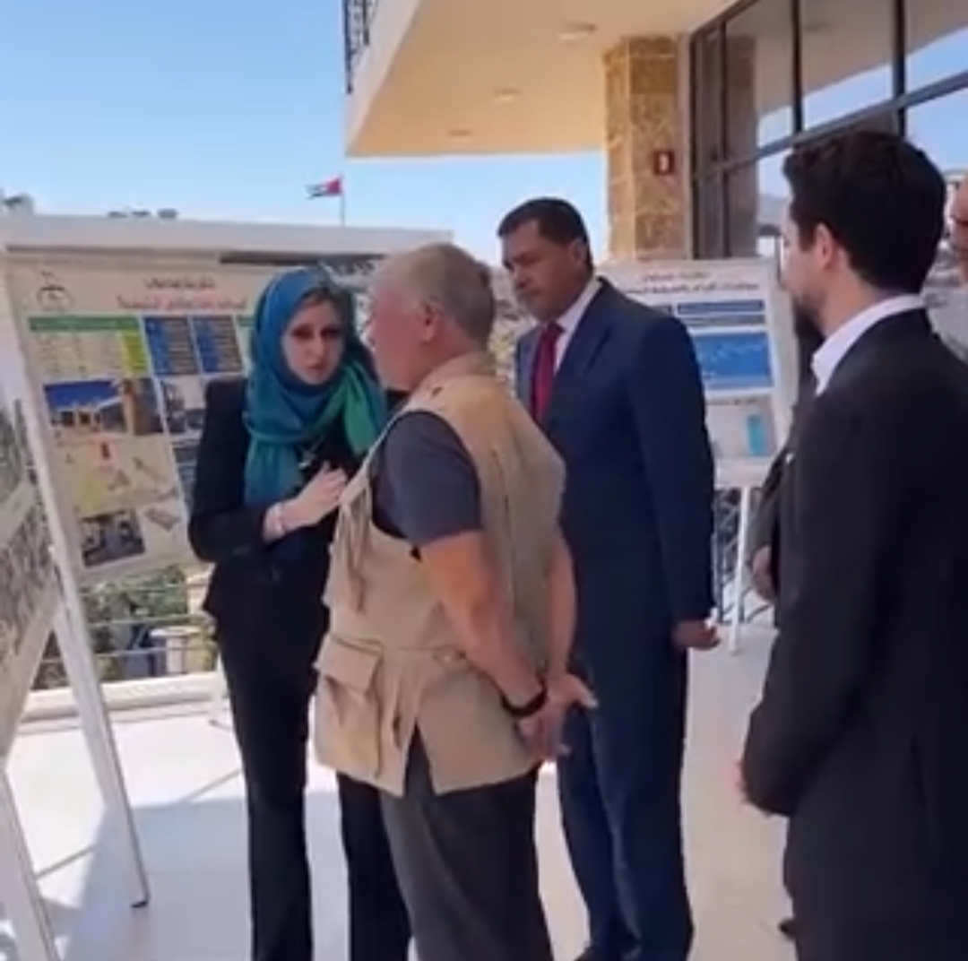 شاهدوا.. الملك وولي العهد يزوران تلفريك عجلون