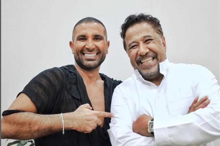 أحمد سعد بعد حفله مع الشاب خالد: فنان عظيم وتاريخ كبير