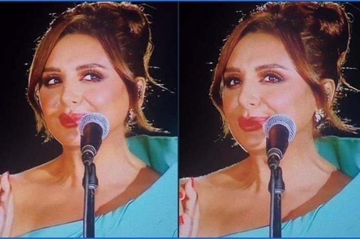أنغام تشعل مهرجان العلمين بغناء "أكتبلك تعهد" مرتين