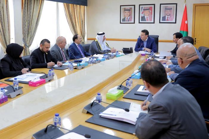 الصفدي يستقبل رئيس وأعضاء لجنة مكافحة المخدرات في البرلمان العراقي