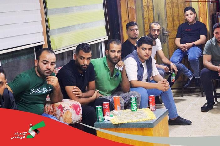 زيارة ناجحة لحزب الاتحاد الوطني الأردني إلى مخيم اربد تركز على القضية الفلسطينية والبطالة