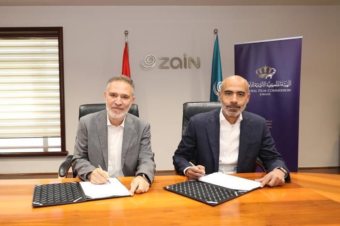 زين تجدد شراكتها الاستراتيجية مع الهيئة الملكية الأردنية للأفلام
