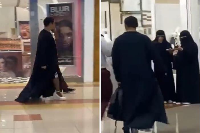 ضجة على مواقع التواصل بعد ظهور شاب بهيئة غريبة في السعودية-فيديو