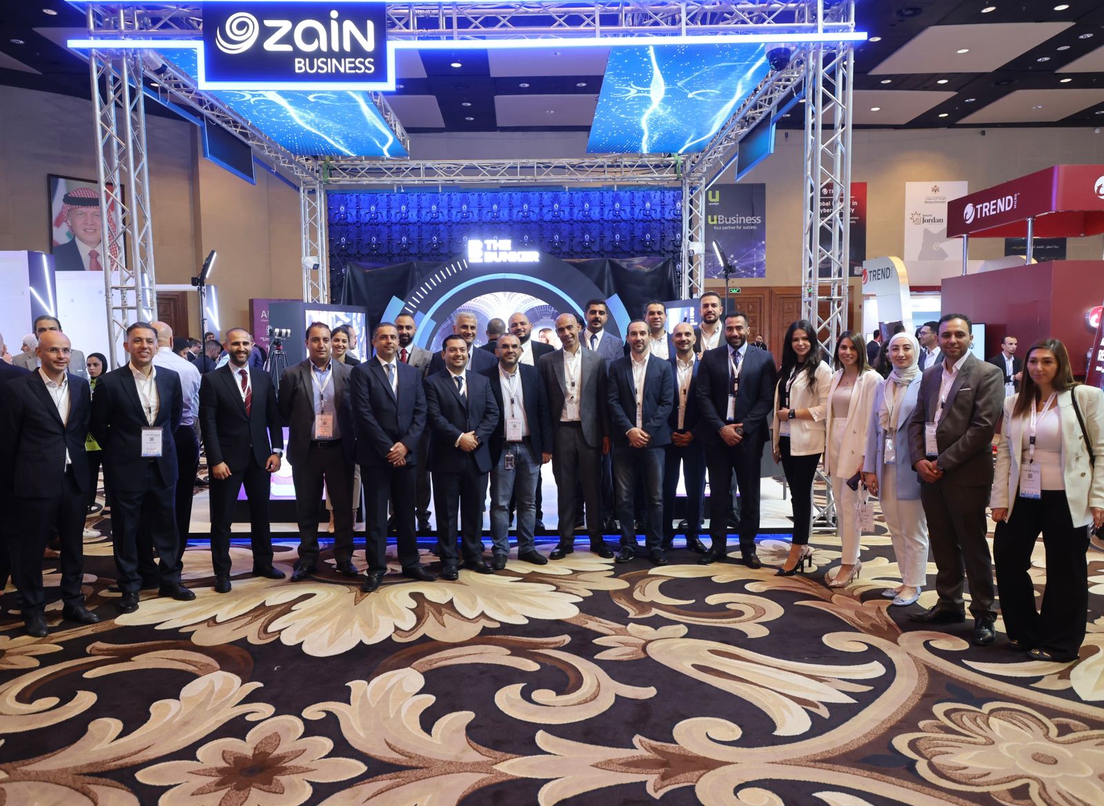 في إطار مواكبتها لأحدث الابتكارات الرقمية وحلول الأعمال وأمن المعلومات<br />مشاركة موسّعة لـ "زين" في مؤتمر ومعرض  AIDTSEC