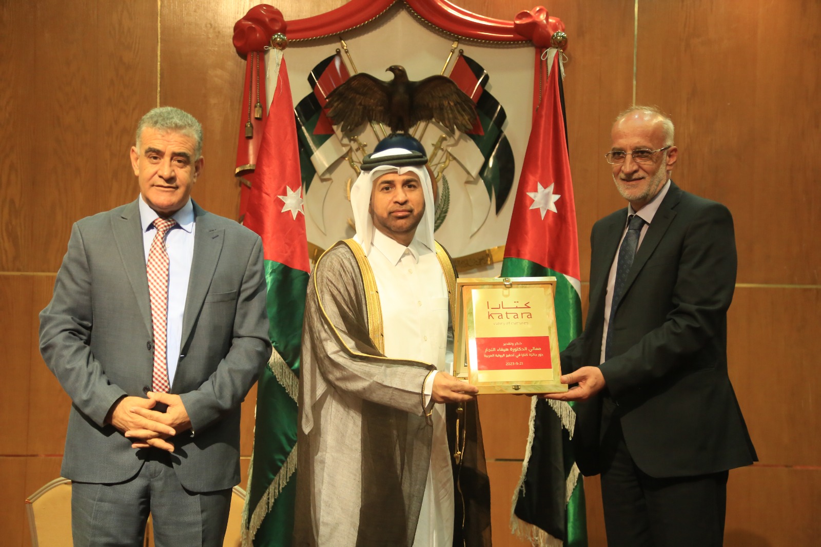 اتحاد الناشرين الأردنيين يكرم الدكتور خالد بن ابراهيم السليطي
