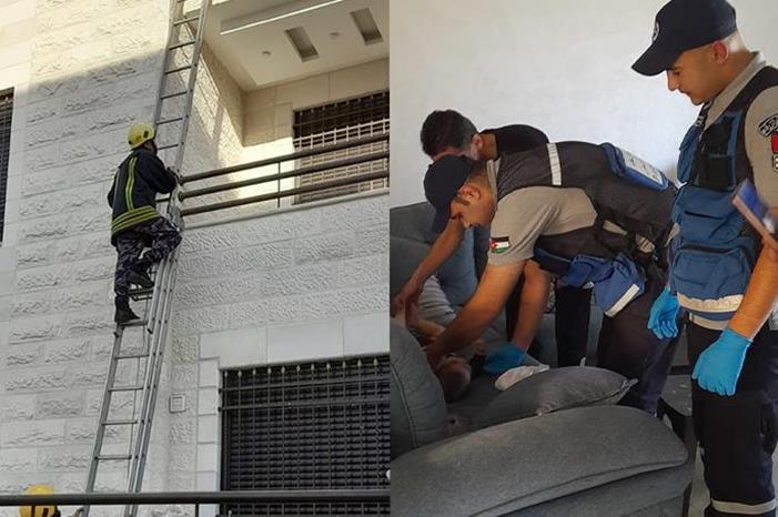 الزرقاء: إخلاء فوري لرضيع 4 شهور من داخل شقة أغلق بابها اوتوماتيكياً