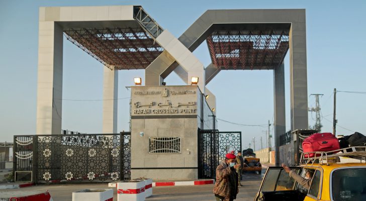 إغلاق معبر رفح الحدودي بين غزة ومصر نهاية الأسبوع الحالي