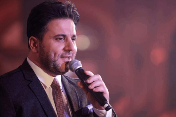 ظهور نادر لـ زوجة ملحم زين تماني البيض