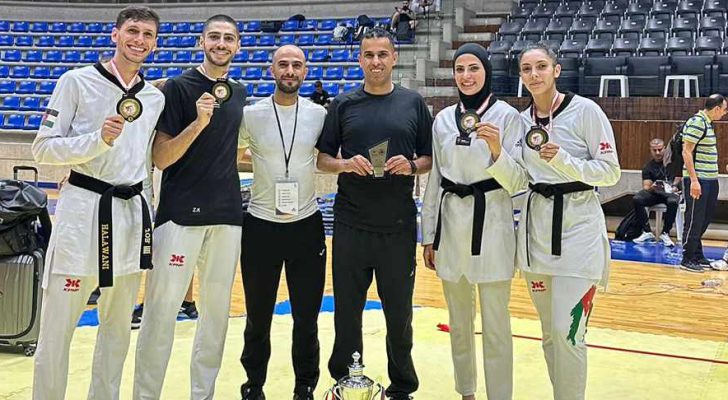 ٤ ذهبيات للمنتخب الوطني للتايكواندو في بطولة بيروت المفتوحة