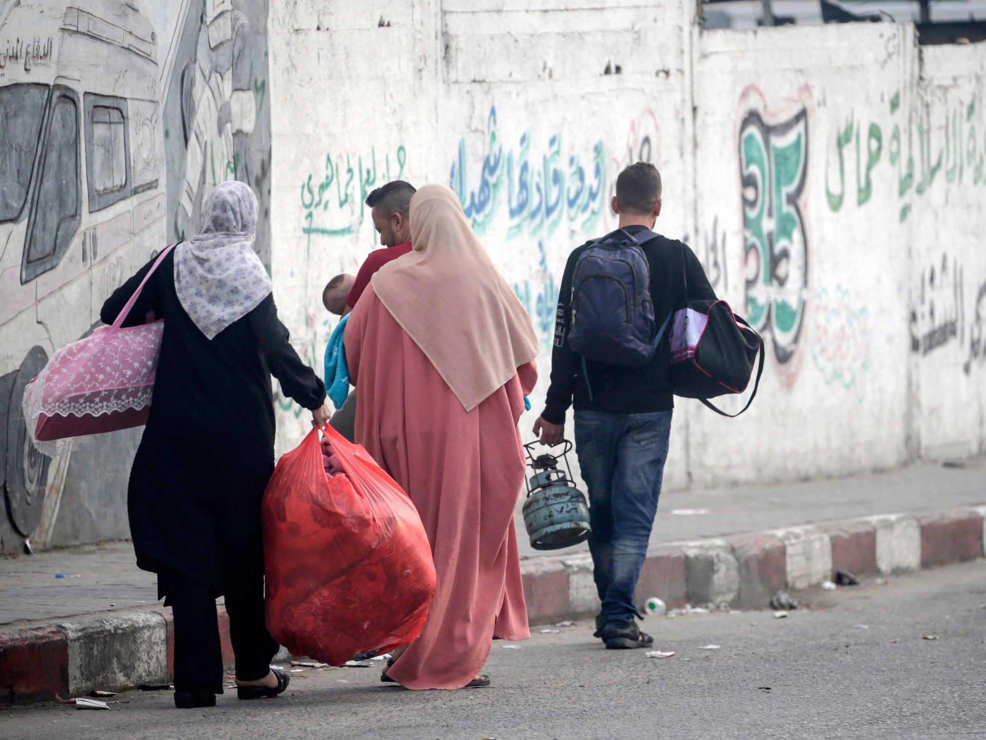 الاحتلال يأمر سكان شمال غزة بالنزوح لجنوبه خلال ٢٤ ساعة