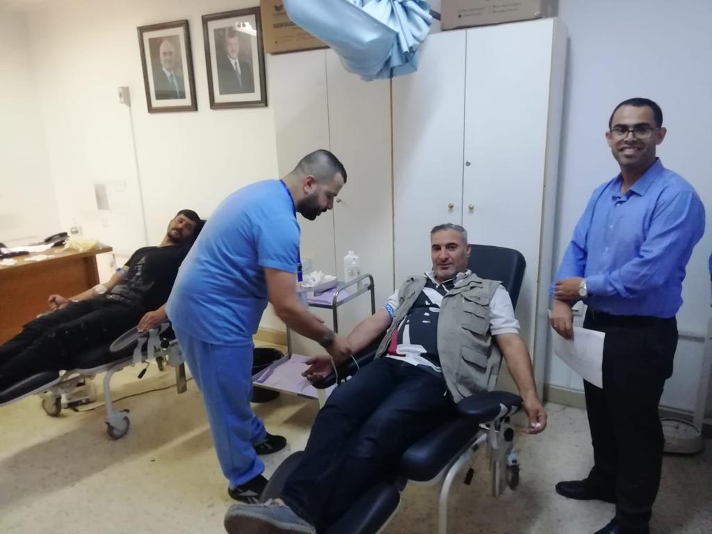 صورة حول : حملة للتبرع بالدم (نصرةً لغزة) في الطفيلة التقنية حملة للتبرع بالدم (نصرةً لغزة) في الطفيلة التقنية
