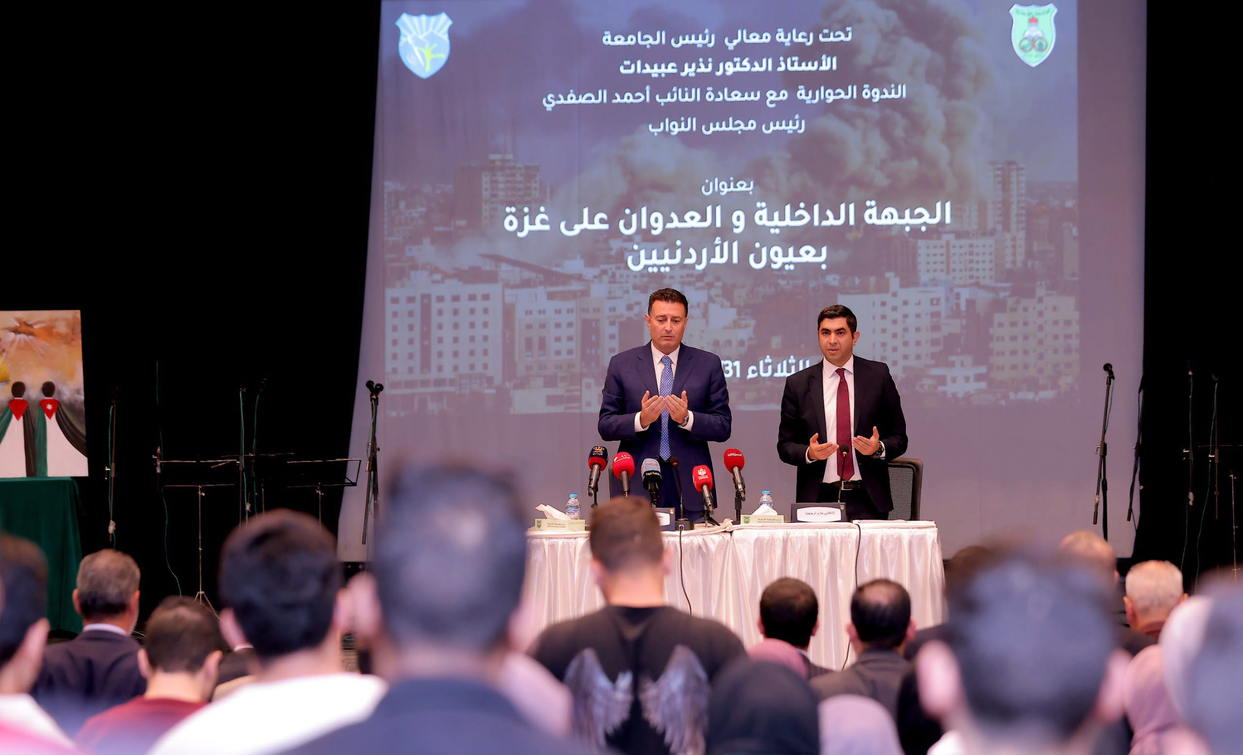 فيديو .. الصفدي يطلق من الجامعة الاردنية مبادرة العلمين
