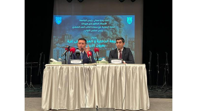 الصفدي: جبهتنا الداخلية متماسكة والأردنيون برهنوا تلاحمهم مع قيادتهم