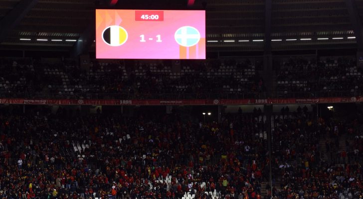 الاتحاد الأوروبي يقرر عدم إكمال مباراة بلجيكا والسويد في تصفيات يورو ٢٠٢٤ لاعتبارات أمنية