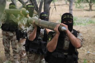 سرايا القدس تقصف علوميم وكيبوتس كفار عزة برشقة صاروخية