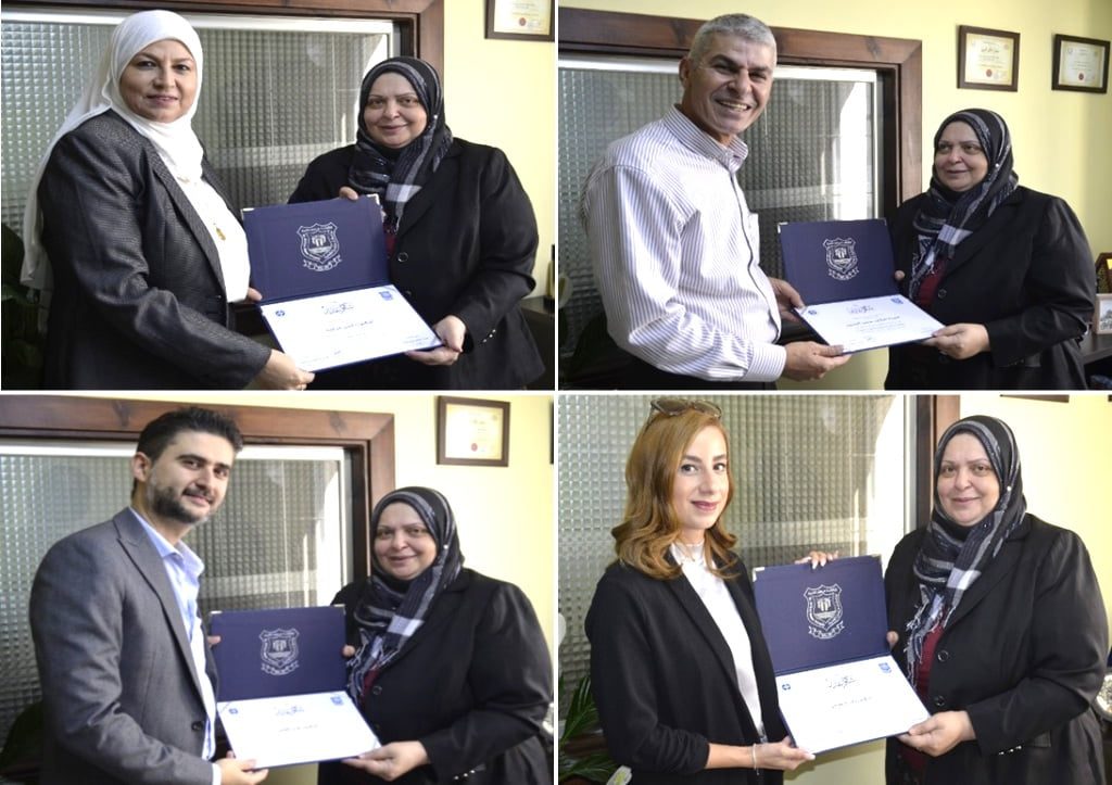 صورة حول : عمادة البحث العلمي في عمان الاهلية تُكرّم نخبة من الأساتذة المتميزين بتقديم دورات تدريبية بحثيّة عمادة البحث العلمي في عمان الاهلية تُكرّم نخبة من الأساتذة المتميزين بتقديم دورات تدريبية بحثيّة
