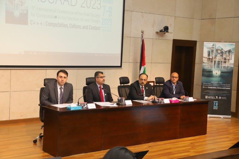 كلية العمارة والتصميم في جامعة البترا تنظم المؤتمر العالمي ASCAAD-23
