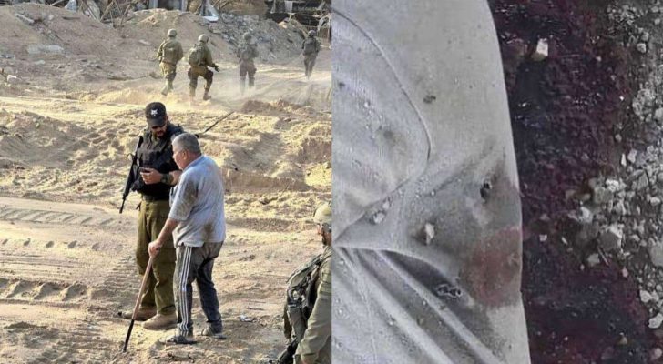 شاهد.. اسرائيل تعدم مسن فلسطيني ميدانيا بعد استخدامه في الترويج لانسانيتهم
