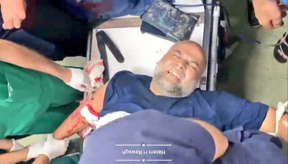 إصابة مراسل الجزيرة وائل الدحدوح بالرصاص في خان يونس