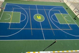 ضمن مبادرة "فرصة"<br />أمنية تنجز 7 ساحات وملاعب مدارس حكومية<br />