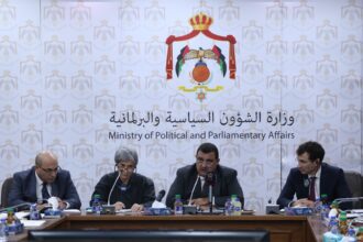 الخريشة يلتقي وفدا من البرلمان الاوروبي