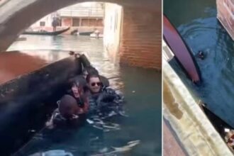 شاهد صورة سيلفي تتسبب في كارثة لمجموعة سياح بالبندقية