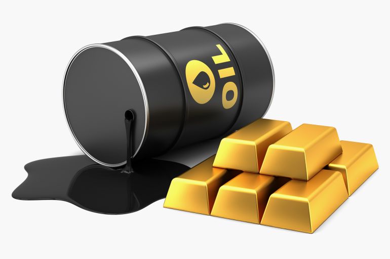 ارتفاع أسعار النفط وانخفاض الذهب عالميا