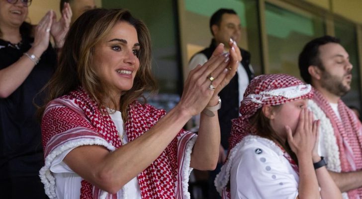 الملكة رانيا للنشامى: ما خسرتوا يا نشامى لأنكم ربحتوا قلوب كل الأردنيين
