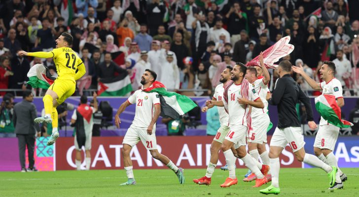 النشامى يتقدم ١٧ مركزا في تصنيف الفيفا