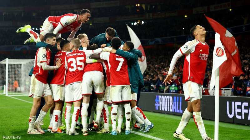 أرسنال يتخطى بورتو ويتأهل لربع نهائي دوري أبطال أوروبا