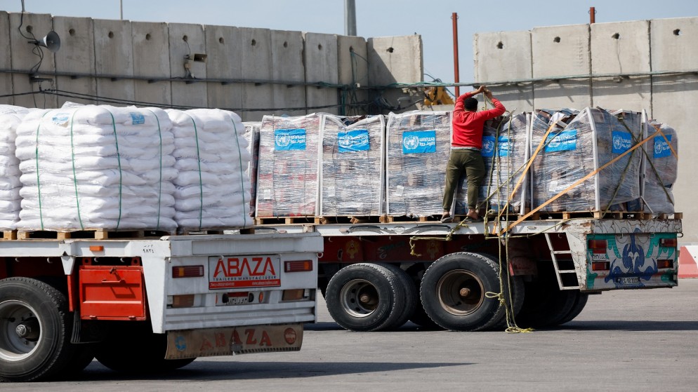 الأردن وفرنسا: لا بديل عن فتح المعابر البرية سبيلا لتلبية الاحتياجات الإنسانية لغزة