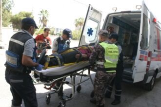 وفاتان بحادث تدهور مركبة في الموقر