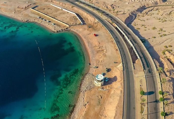 خليج العقبة فِي صدد أن يكون مشروع لنقل الركاب بَين السعودية ومصر