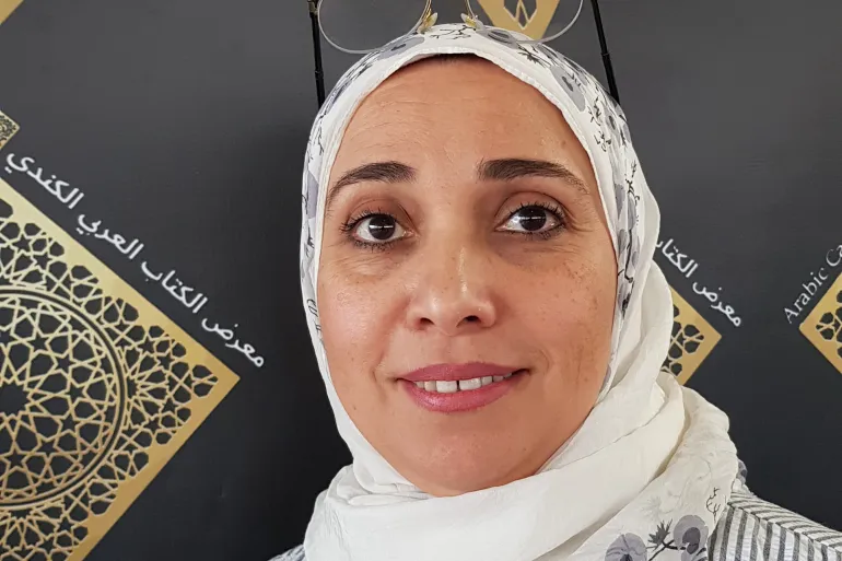 صورة حول : ازدهار الثقافة العربية في كندا خلال شهر الاحتفاء بثقافة الضاد منسقة المتطوعين في المعرض راندا الجعفراوي: مشاركة الأجيال الجديدة فرصة ممتازة لربطهم باللغة والثقافة الأصلية