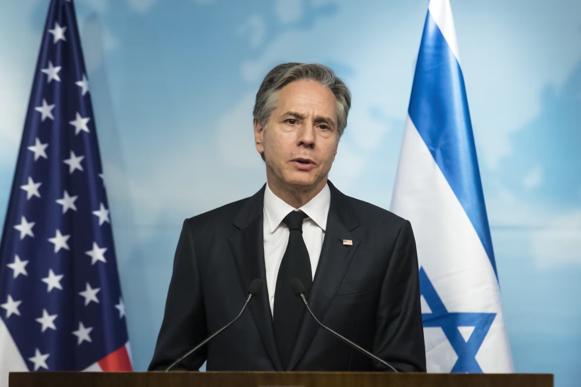 بلينكن متفائل بنجاح جهود الولايات المتحدة الأمريكية لتطبيع العلاقات بين إسرائيل والسعودية