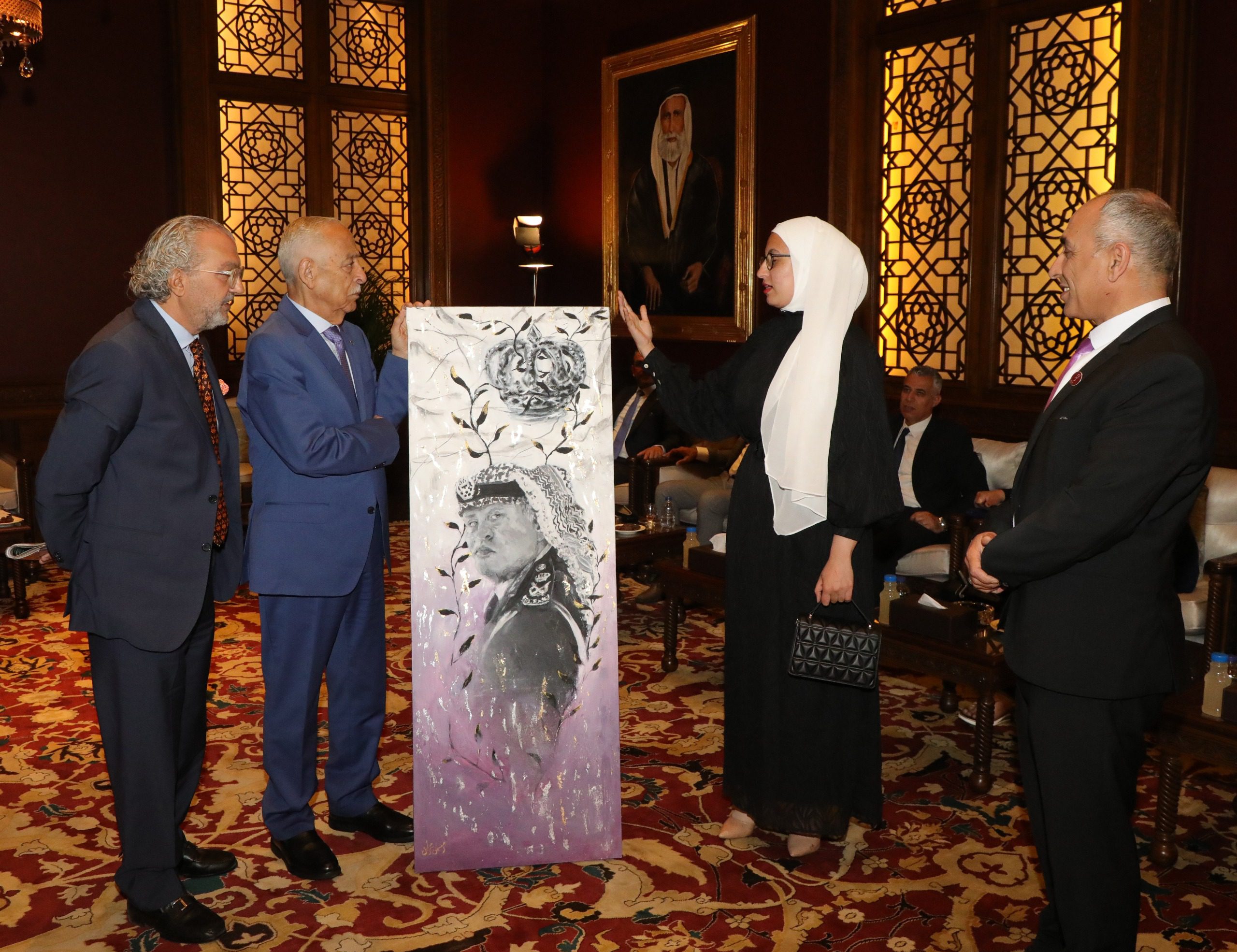 رئيس الديوان الملكي يلتقي وفدين من رابطة الفنانين التشكيليين والتقدم الأكاديمي التربوي