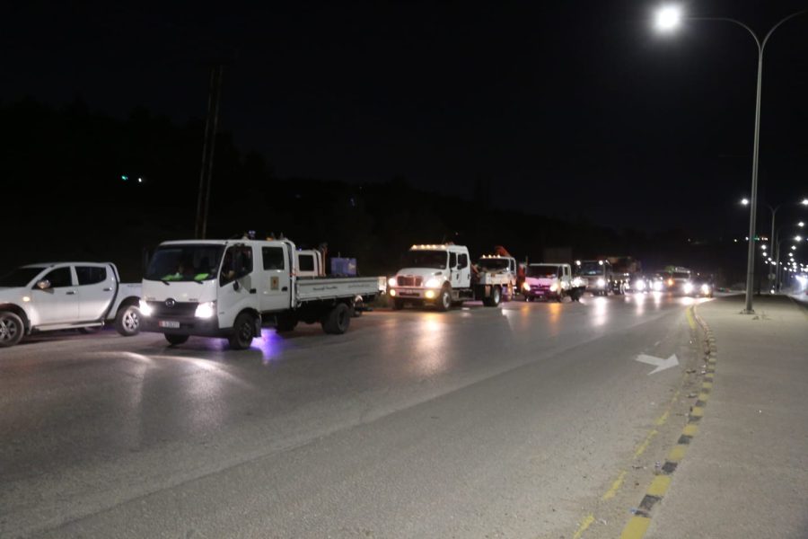 صور.. ضبط وردم 18 بئرا مخالفًا في الشونة