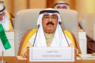 أمير دولة الكويت مشعل الصباح في زيارة للأردن