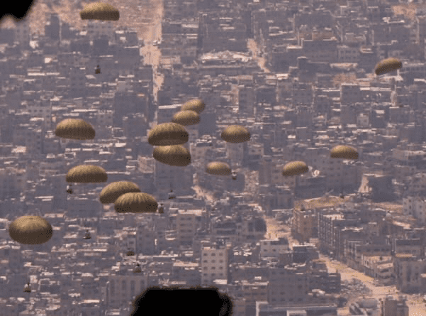القوات المُسلحة الأردنيّة تنفذ 6 إنزالات جويّة بمشاركة دوليّة على شمال قطاع غزة