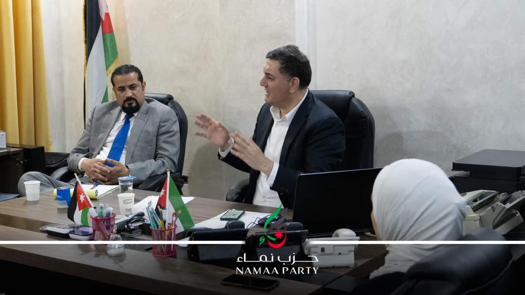 أمين عام نماء يواصل نشاطه في محافظة اربد... صور