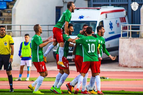 بثلاثة اهداف يتغلب الوحدات على فريق شباب الأردن