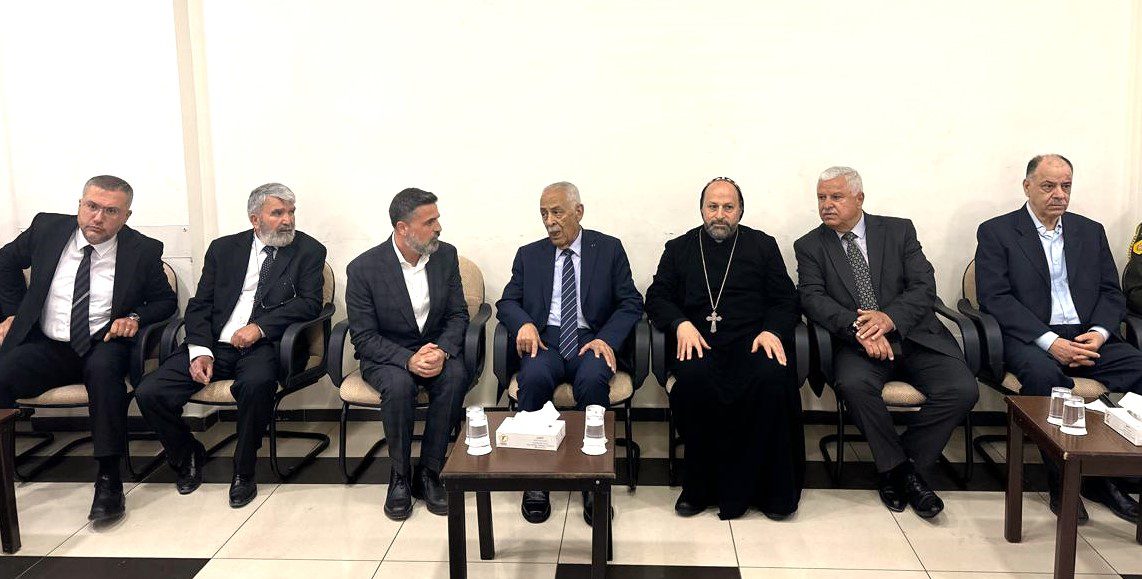 جلالة المَلك يُعزي آل نسمة وآل نرسيسيان