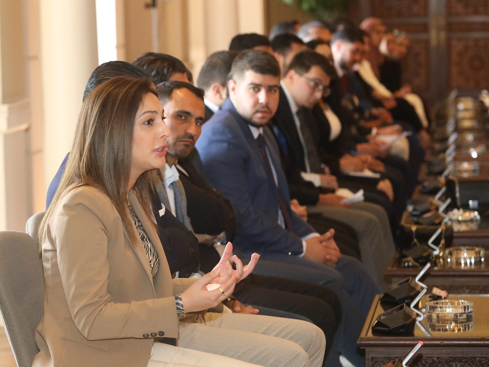 العيسوي يلتقي شباب من برنامج الزمالة البرلماني وهيئة شباب كلنا الأردن