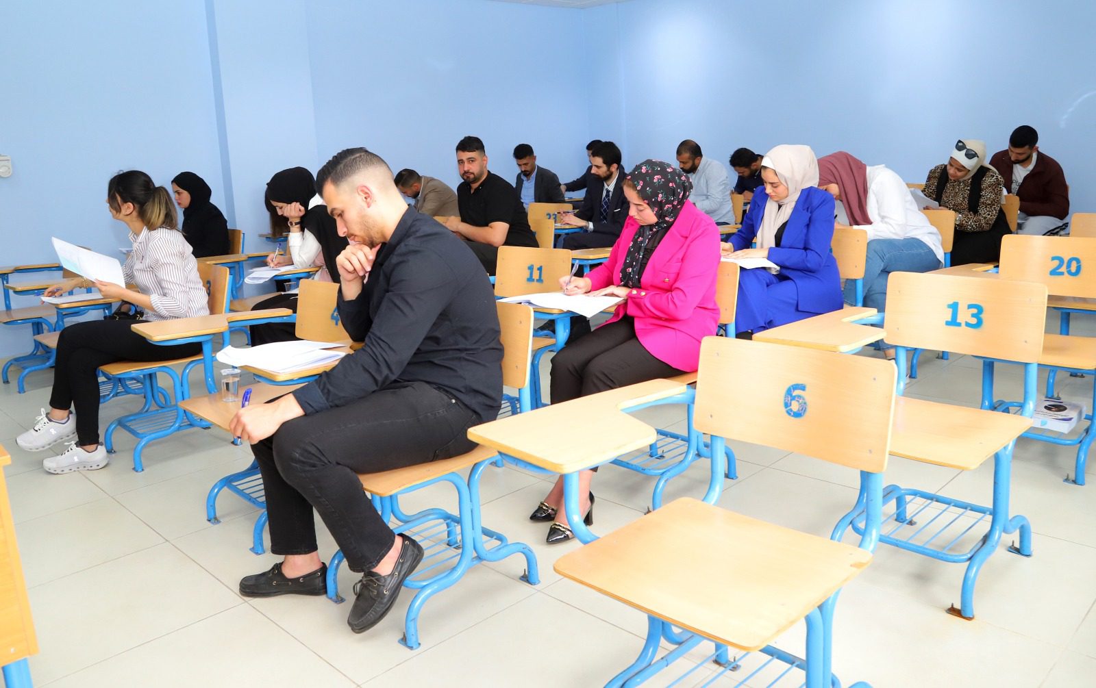 بمشاركة ما يزيد على 1700 محام متدرب جامعة البترا تستضيف الامتحان التحريري للمحامين المتدربين